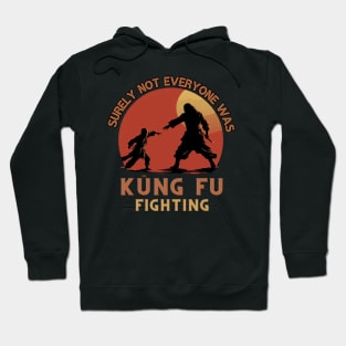 Surly Not Everyone Was Kung Fu Fighting, gift present ideas Hoodie